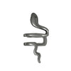Alloy Animal Geometric Diamond Inlaid Retro Exaggerated Snake Earrings For Women