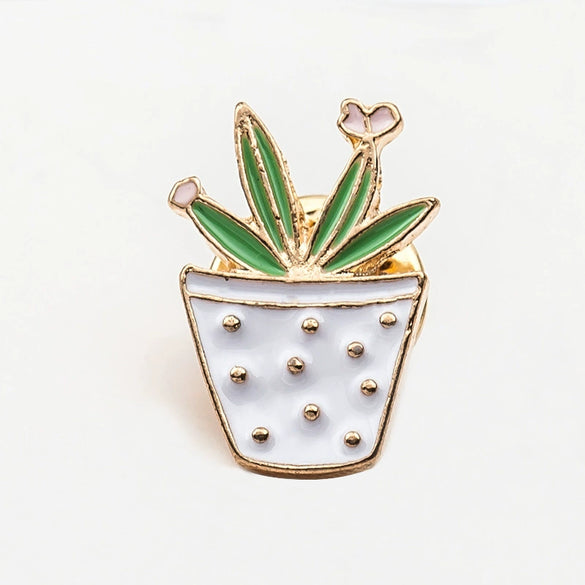 Alloy Animal Geometric Dripping Oil Brooch For Women