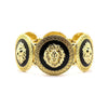 Alloy Animal Lion Head Woven Electroplated Women's Bracelet Jewelry
