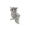 Alloy Animal Owl Fashion Brooch For Women With Electroplating