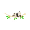 Alloy Animal Panda Style Brooch With Electroplating Decoration For Men And Women