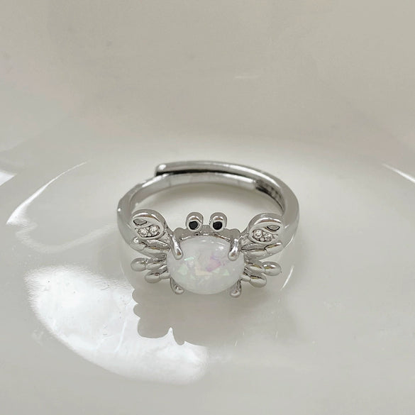 Alloy Animal Pattern Electroplated Women's Crab Bracelet Necklace