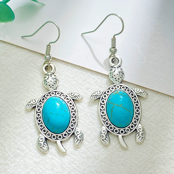 Alloy Animal Pattern Electroplated Women's Three Piece Jewelry Set Earrings Necklace Jewelry With Corn Chain