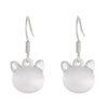 Alloy Animal Pattern Jewelry Set For Women With Diamond Design Including Earrings Necklace And Bracelet
