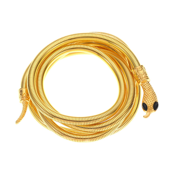 Alloy Animal Personality Snake Bracelet With Electroplating