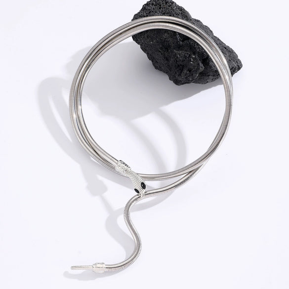 Alloy Animal Personality Snake Bracelet With Electroplating
