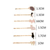 Alloy Animal Rabbit Penguin Hedgehog Electroplated Women's Word Clip Hairpin Trendy Headwear