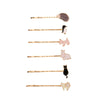 Alloy Animal Rabbit Penguin Hedgehog Electroplated Women's Word Clip Hairpin Trendy Headwear