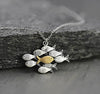 Alloy Animal Small Fish Pendant Necklace With Electroplating And Water Wave Chain For Women