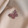 Alloy Animal Style Butterfly Brooch For Women With Electroplating