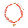 Alloy Animal Zodiac Electroplated Conch Starfish Scallop Necklace For Women