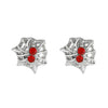 Alloy Animal Zodiac Electroplating Ear Stud Earrings Lip Nail Piercing Jewelry
