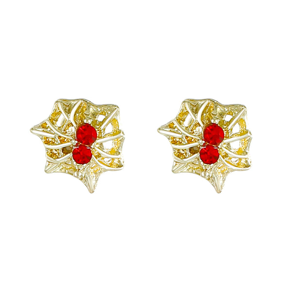 Alloy Animal Zodiac Electroplating Ear Stud Earrings Lip Nail Piercing Jewelry