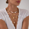 Alloy Animal Zodiac Geometric Style Electroplated Pendant Necklace For Women