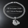 Alloy Animal Zodiac Rhinestone Diamond Pendant Necklace Hiphop Cuban Chain Jewelry For Men