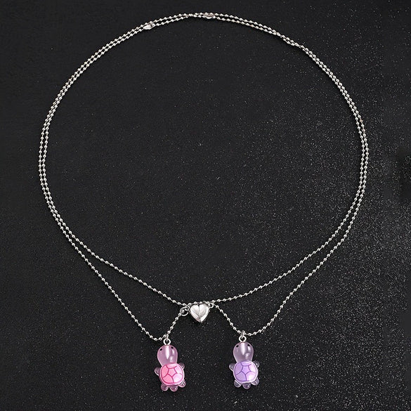 Alloy Animal Zodiac Style Butterfly Pendant Clavicle Chain Necklace With Electroplating