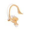 Alloy Animal Zodiac Style Electroplated Metal Angel Mermaid Ear Clip Earrings For Women
