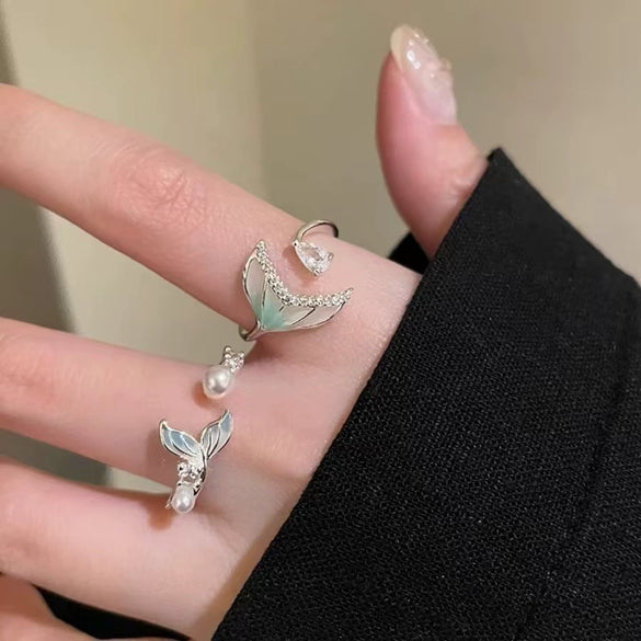 Alloy Animal Zodiac Style Stacked Turtles Ring Set Electroplated With 14K Gold