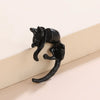 Alloy Animal Zodiac Three Dimensional Electroplated Women's Earrings Leopard Cat Dinosaur