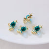 Alloy Animals Style Three Dimensional Bubble Blowing Fish Pendant Electroplated Jewelry Accessories