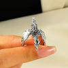 Alloy Animals Zodiac Retro Style Open Finger Ring For Men And Women With Old Design