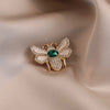 Alloy Antiglare Bee Brooch Electroplated Minimalist Animal Style Women's