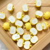 Alloy Apple Loose Beads Baking Paint Diy Bracelet Necklace Beading Material