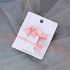 Alloy Baking Paint Polka Dot Hairpin Set For Women