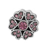 Alloy Beaded Bracelet Necklace With Peony Five Petal Flower Shape And Totem Pattern Electroplated