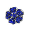 Alloy Beaded Bracelet Necklace With Peony Five Petal Flower Shape And Totem Pattern Electroplated