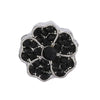 Alloy Beaded Bracelet Necklace With Peony Five Petal Flower Shape And Totem Pattern Electroplated