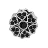 Alloy Beaded Bracelet Necklace With Peony Five Petal Flower Shape And Totem Pattern Electroplated