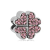 Alloy Beaded Bracelet Necklace With Peony Five Petal Flower Shape And Totem Pattern Electroplated
