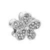 Alloy Beaded Bracelet Necklace With Peony Five Petal Flower Shape And Totem Pattern Electroplated