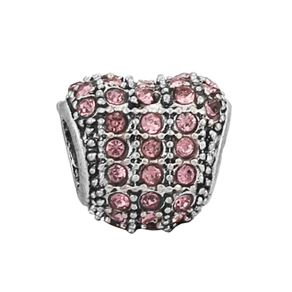 Alloy Beaded Bracelet Necklace With Peony Five Petal Flower Shape And Totem Pattern Electroplated