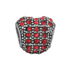 Alloy Beaded Bracelet Necklace With Peony Five Petal Flower Shape And Totem Pattern Electroplated