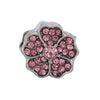 Alloy Beaded Bracelet Necklace With Peony Five Petal Flower Shape And Totem Pattern Electroplated