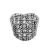 Alloy Beaded Bracelet Necklace With Peony Five Petal Flower Shape And Totem Pattern Electroplated