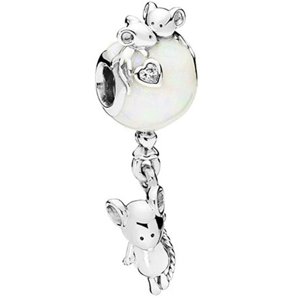 Alloy Beaded Cartoon Animal Bracelet With Totem Pattern And Electroplating Treatment