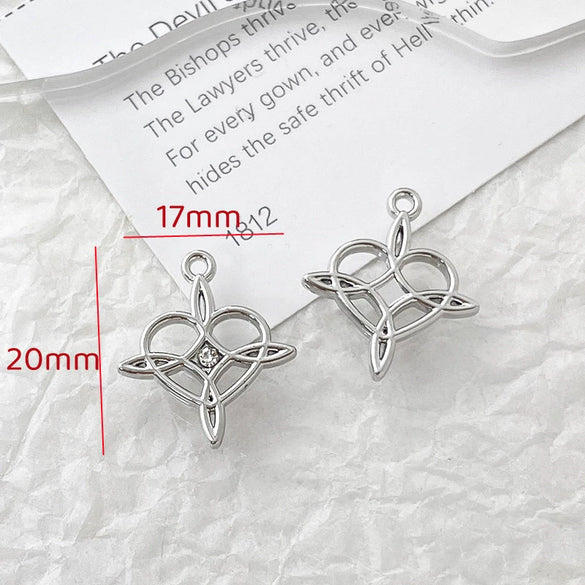 Alloy Beaded Pendant Bracelet Necklace With Cross And Bear Black Pink Lovely Style Electroplated Line Pattern