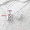 Alloy Beaded Pendant Bracelet Necklace With Cross And Bear Black Pink Lovely Style Electroplated Line Pattern