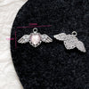 Alloy Beaded Pink Sweetheart Butterfly Love Cross Cat Pendant Electroplated Handmade Bracelet Necklace Accessories With Stars Love Pattern