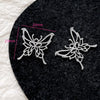 Alloy Beaded Pink Sweetheart Butterfly Love Cross Cat Pendant Electroplated Handmade Bracelet Necklace Accessories With Stars Love Pattern