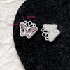 Alloy Beaded Pink Sweetheart Butterfly Love Cross Cat Pendant Electroplated Handmade Bracelet Necklace Accessories With Stars Love Pattern
