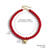 Alloy Beads Heart Shaped Electroplated Modern Retro Light Luxury Women's Ochain Necklace