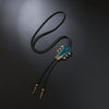 Alloy Bolo Tie Retro Geometric And Plaid Style Unisex Accessories