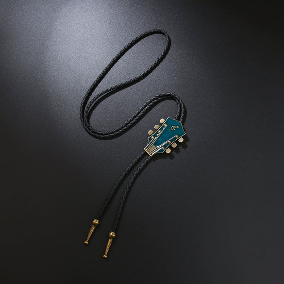 Alloy Bolo Tie Retro Geometric And Plaid Style Unisex Accessories