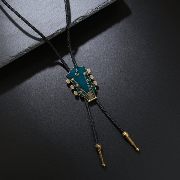 Alloy Bolo Tie Retro Geometric And Plaid Style Unisex Accessories