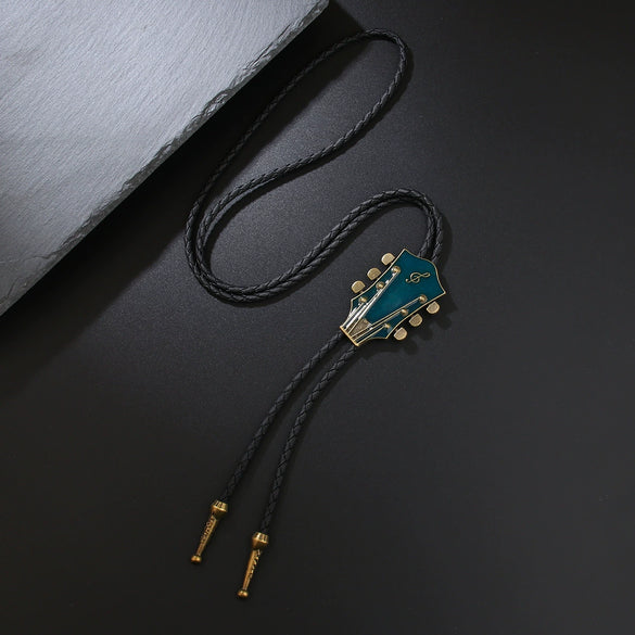 Alloy Bolo Tie Retro Geometric And Plaid Style Unisex Accessories