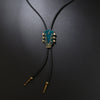 Alloy Bolo Tie Retro Geometric And Plaid Style Unisex Accessories